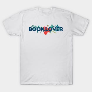 Floral BOOKLOVER T-Shirt